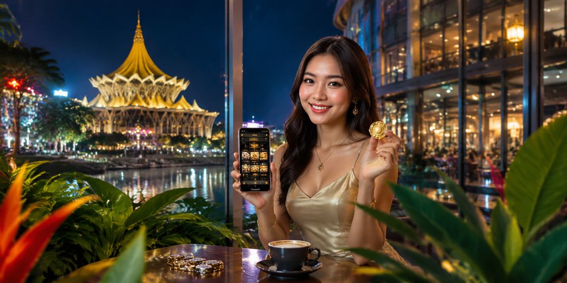 Pengguna mega188 bermain kasino mudah alih di Sarawak
